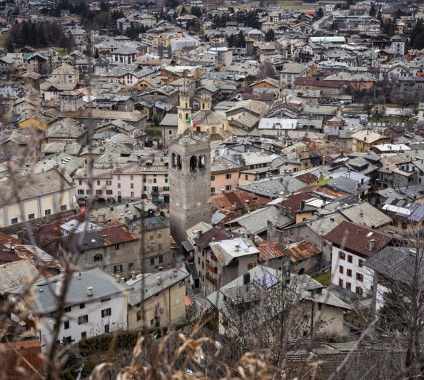 Panorama di Bormio